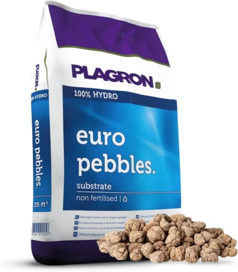 Billes d’argile hydroponiques Plagron Euro Pebbles 45 L