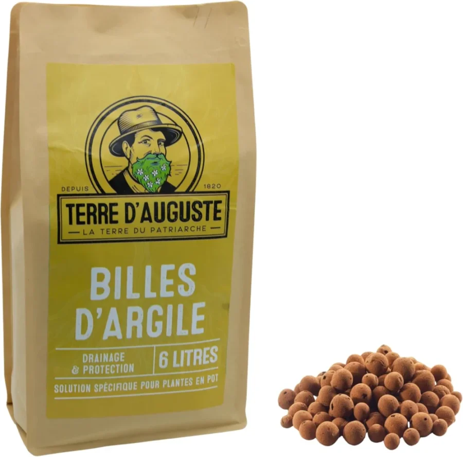 Billes d’argile premium Terre d’Auguste, sac de 6 L