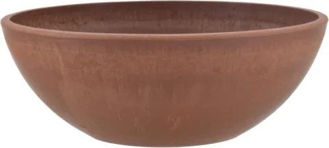Coupe basse en composite effet terre cuite, 30,5 cm