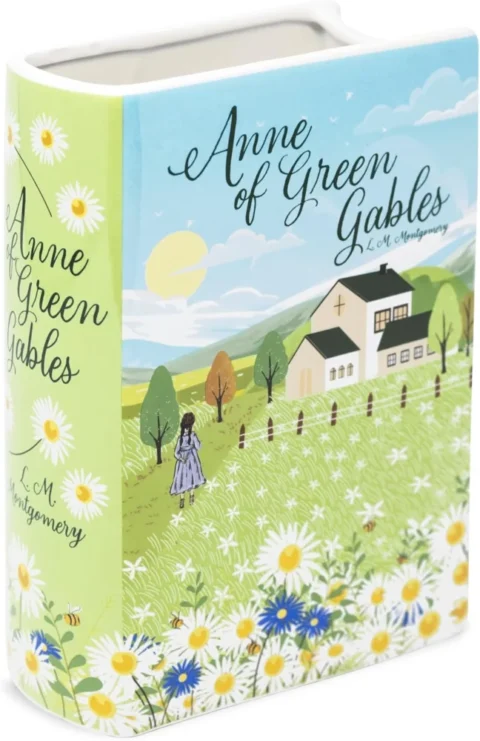 Grand vase livre en céramique, Anne of Green Gables