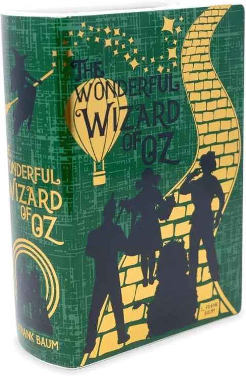 Grand vase livre en céramique, Le Magicien d'Oz