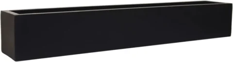 Jardinière FLOBO en fibre de verre anthracite 100 cm