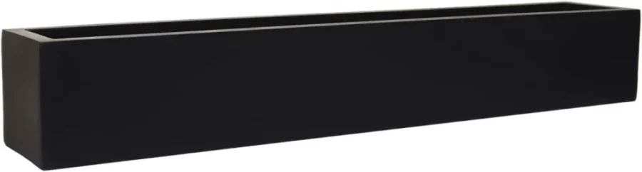 Jardinière FLOBO en fibre de verre anthracite 100 cm