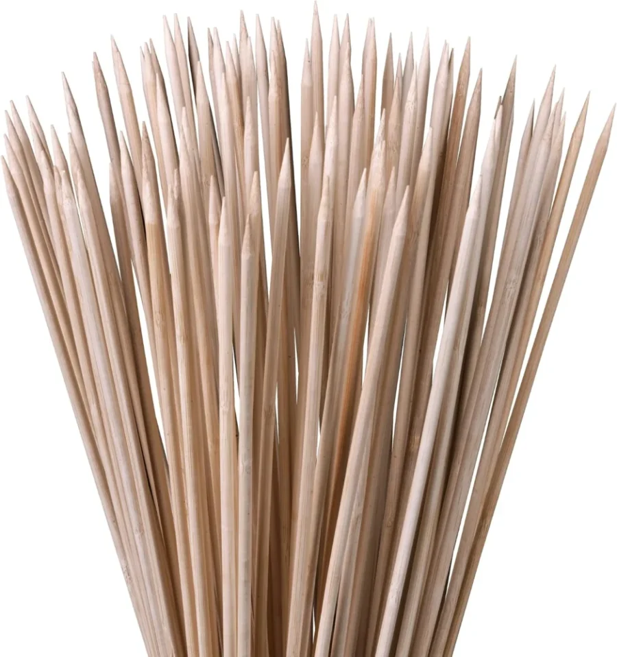 Lot de 100 tuteurs en bambou naturel 90 cm