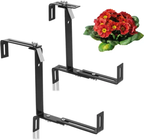 Lot de 2 supports premium de bac à fleurs