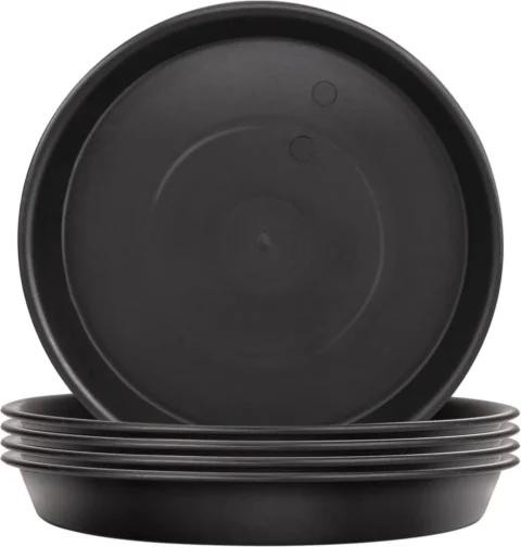 Lot de 5 soucoupes pour pots de fleurs, 16 cm