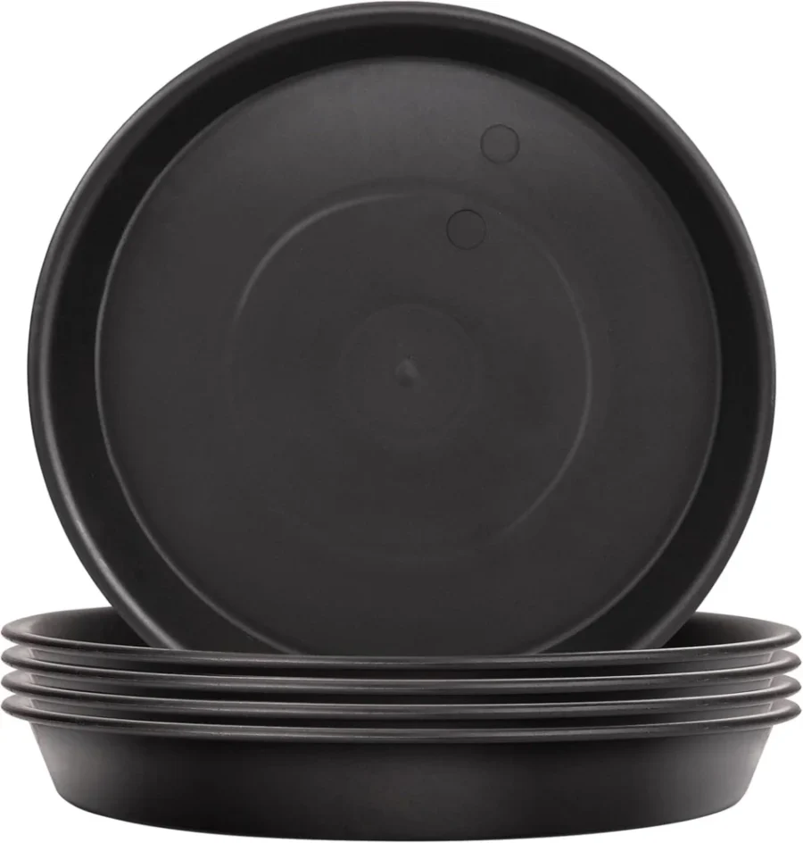 Lot de 5 soucoupes pour pots de fleurs, 16 cm