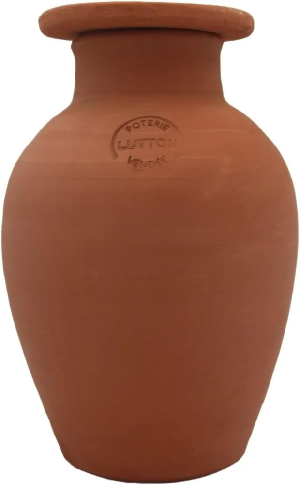 Olla en terre cuite à enterrer 1 L, fabrication française