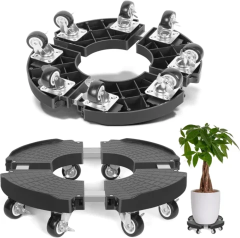 Porte-plante à roulettes réglable jusqu’à 200 kg