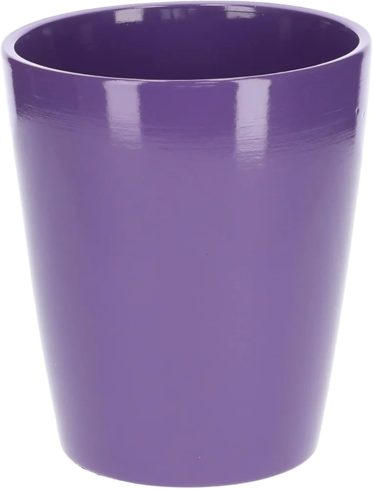 Pot à orchidée en céramique violette, 12 cm, KOTARBAU