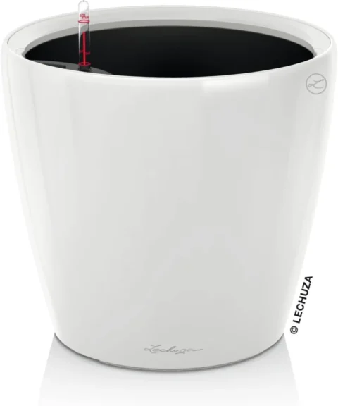 Pot de fleurs Lechuza Premium Classico blanc, 21 cm