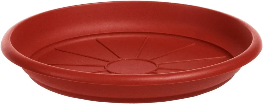 Soucoupe pour pot de fleurs effet terre cuite, 66 cm