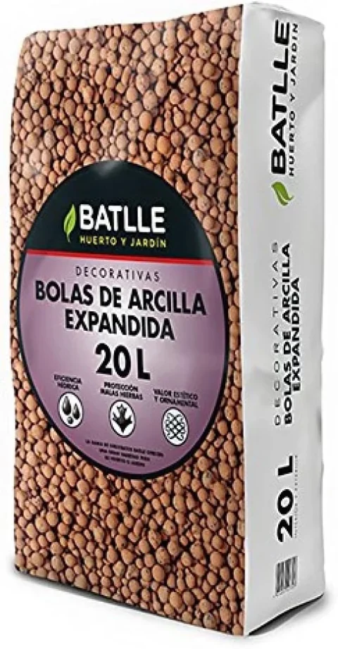 Substrat en billes d’argile 20 L fabriqué en Espagne