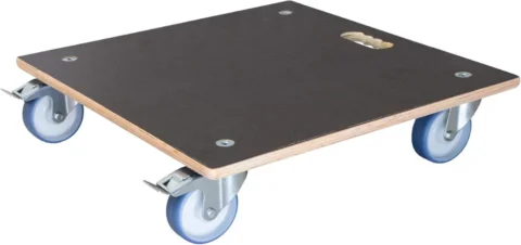 Support à roulettes Maxigrip en bois, 58 cm