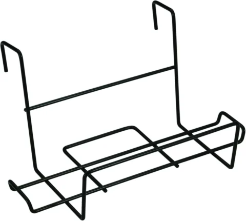 Support de jardinière en acier noir pour balcon