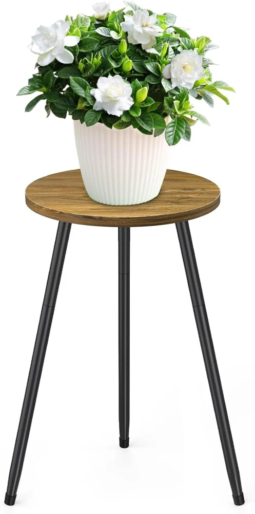 Tabouret table d’appoint en métal pour plantes, Ø 30 cm